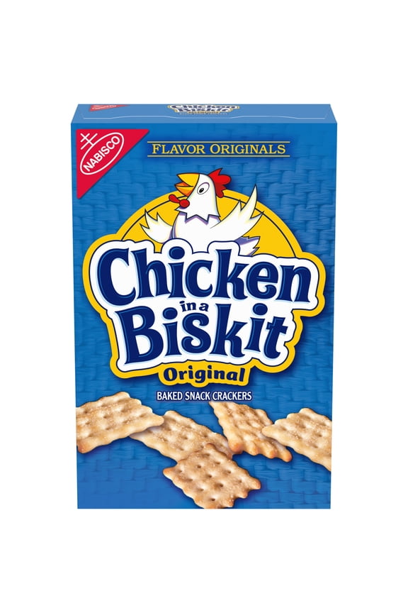 Original Baked Snack Crackers, Lunch Snacks, 7.5 oz