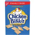 thumbnail image 1 of Chicken in a Biskit Original Baked Snack Crackers, Family Size, 12 oz-2 Pk, 1 of 5