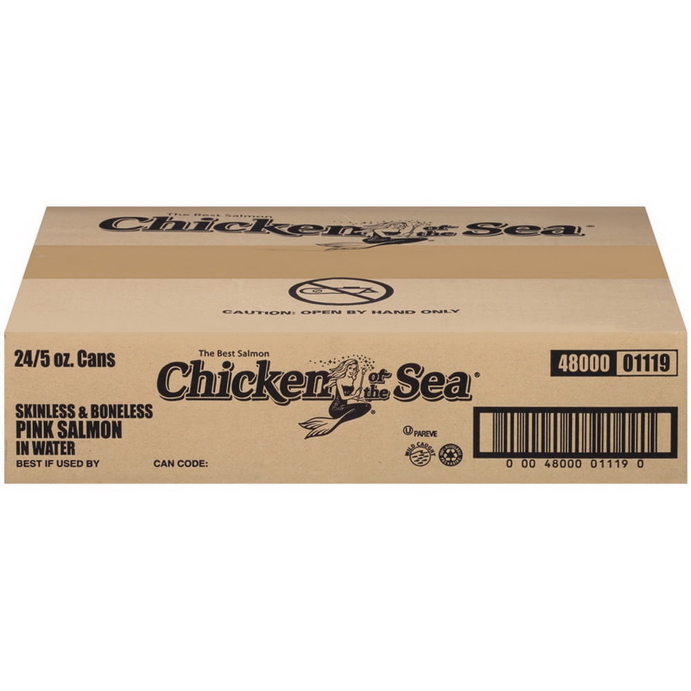 (Price/case)Chicken Of The Sea Skinless/Boneless Pink Salmon 5 Ounces - 24 Per Case