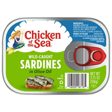 Chicken of the Sea Wild Caught Sardines in Olive Oil 3.75 oz