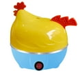 thumbnail image 1 of Chicken-shaped Egg Boiler - Electric Egg Poacher, Electric Egg Cooker, Rapid Egg Boiler, Multifunctional Egg Steamer | Auto Shut Off Design, 7-Egg Capacity, Adorable Kitchen Gadget, 1 of 8