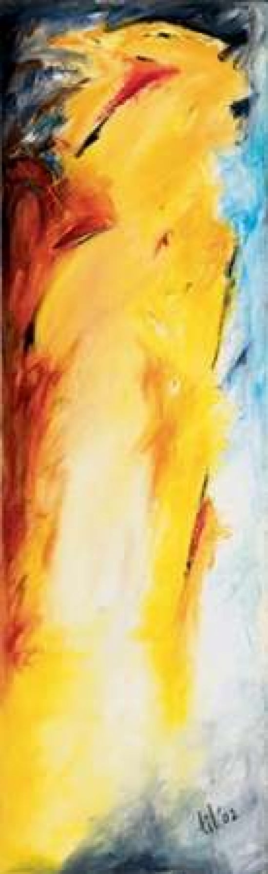 Chicken talk II Canvas Art - Tilly Gerbecks (8 x 24)