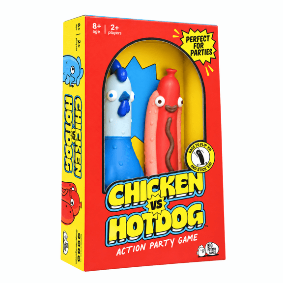 Big Potato Games Chicken vs Hotdog Party Game for Kids 8-12 and Teens
