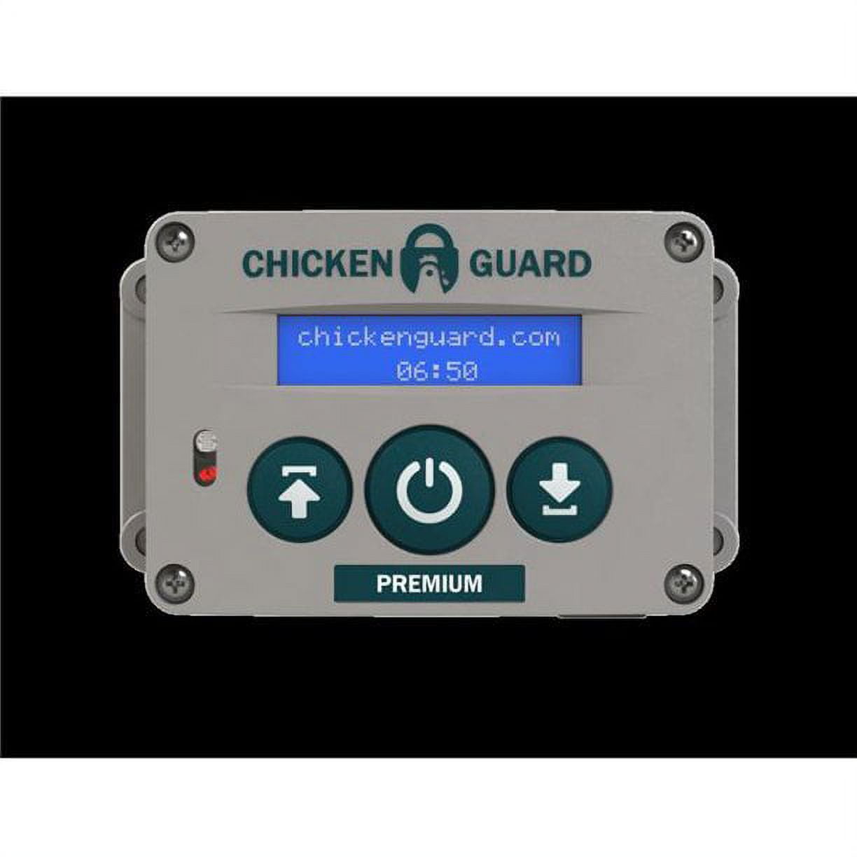 ChickenGuard Premium Automatic Chicken Coop Door Openers, Timer/Light