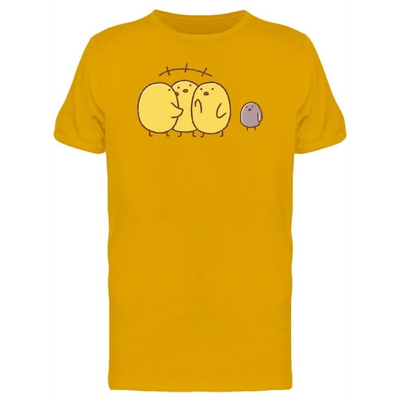 Chickens And Baby Chick Out T-Shirt Men -Image by Shutterstock, Male Medium