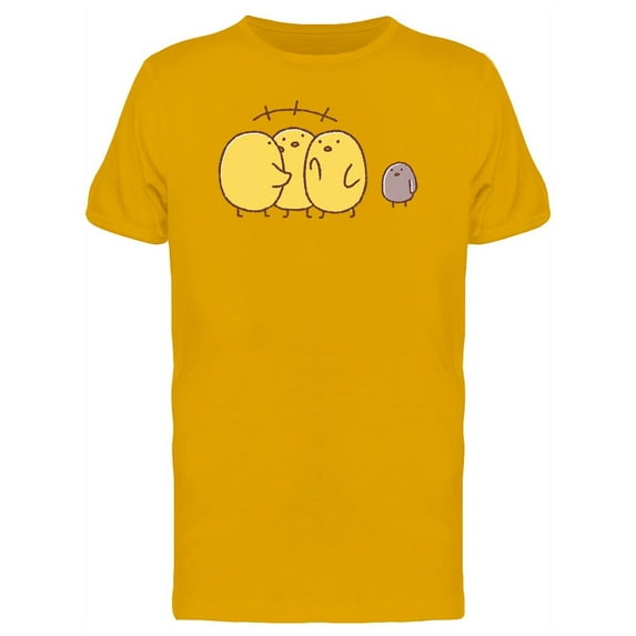 Chickens And Baby Chick Out Tee Men's -Image by Shutterstock