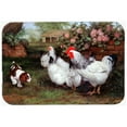 thumbnail image 1 of Chickens, Hens & Puppy Mouse Pad, Hot Pad or Trivet, 1 of 1