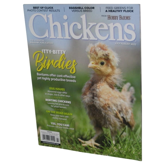 Chickens July / August 2022 Itty-Bitty Birdies Magazine Book