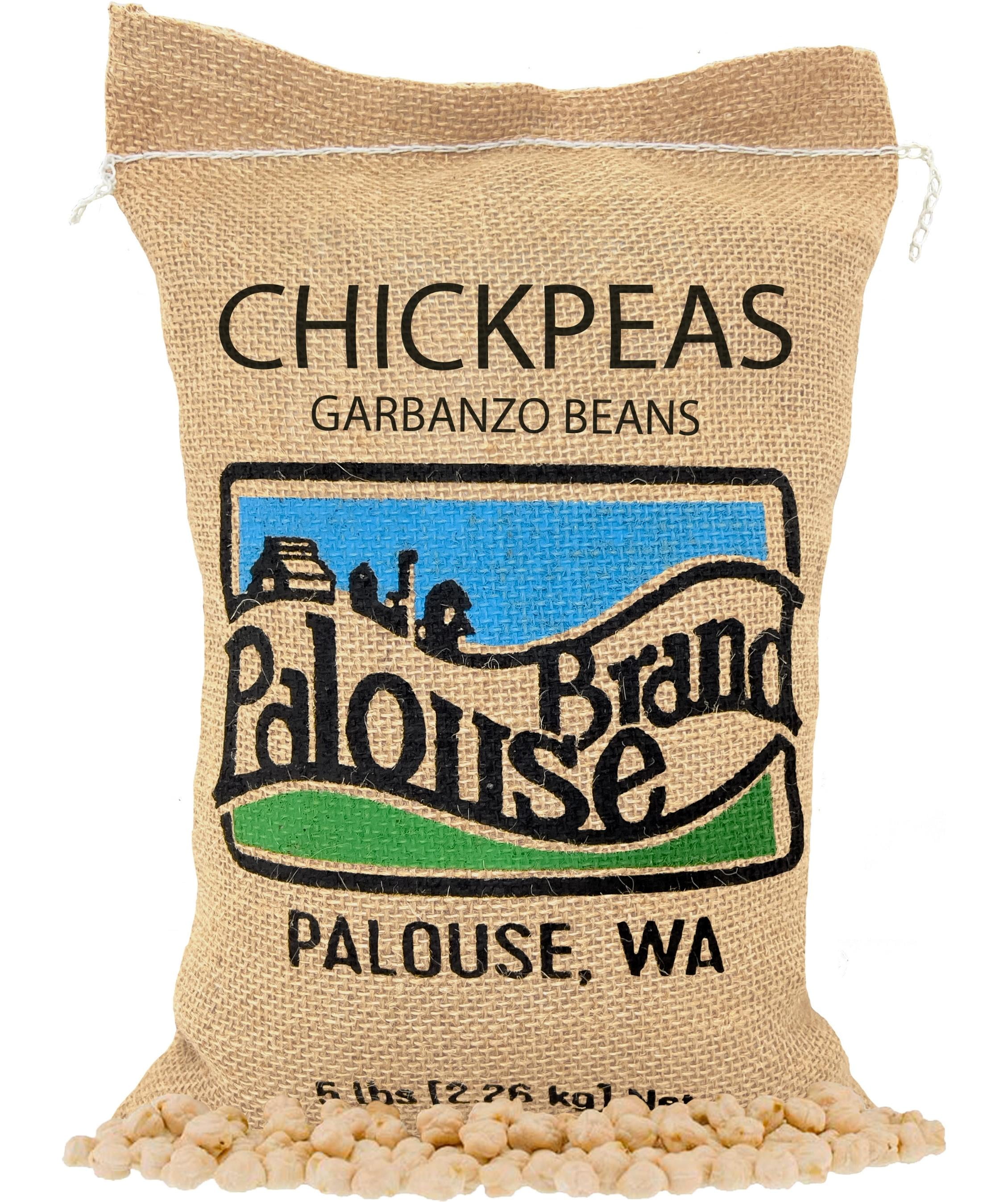 Chickpeas NonGMO 5 lbs Palouse Brand USA Grown Garbanzo