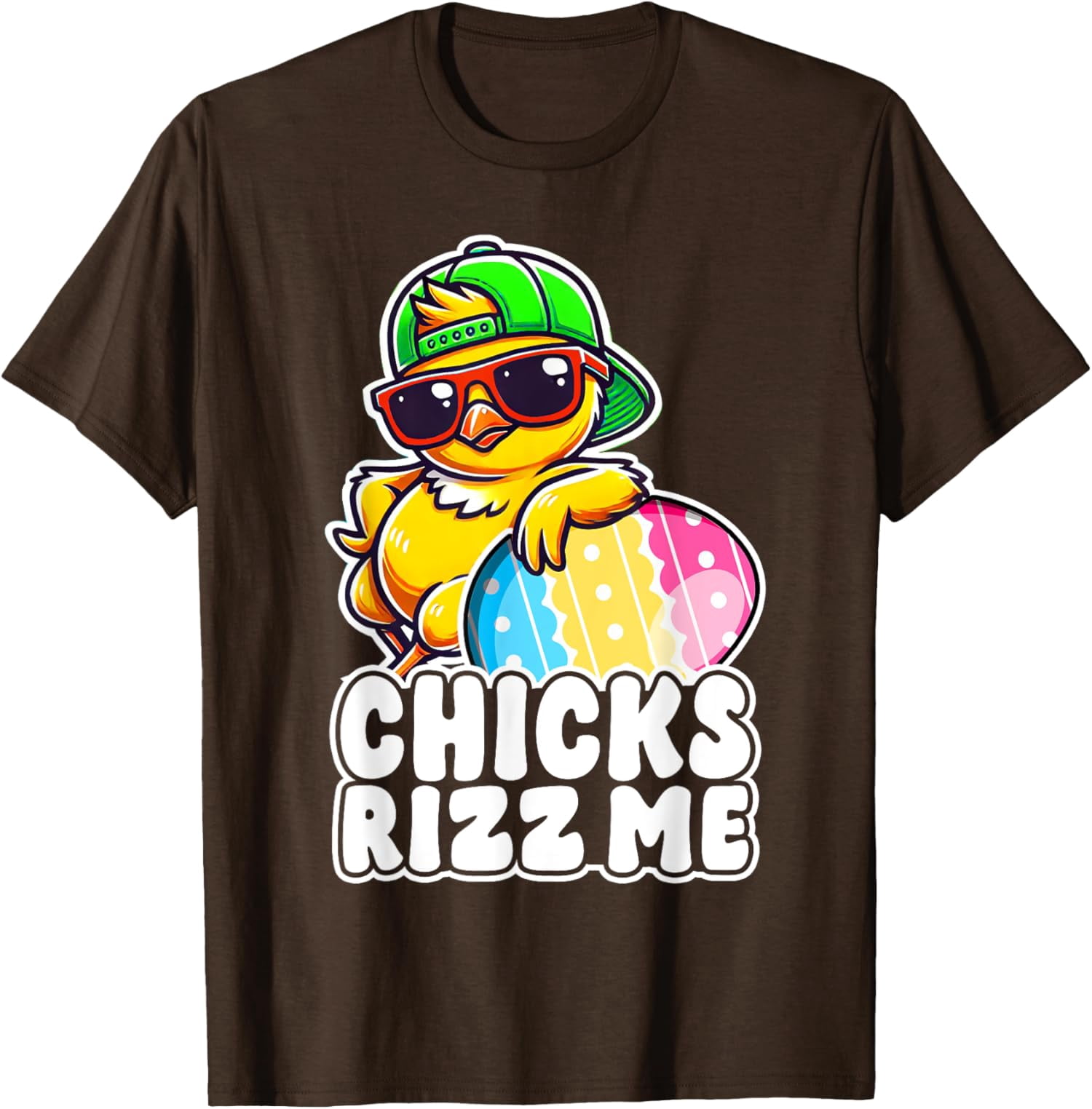 Chicks Rizz Me - Funny Easter Meme Apparel with Cool Chick Design for ...