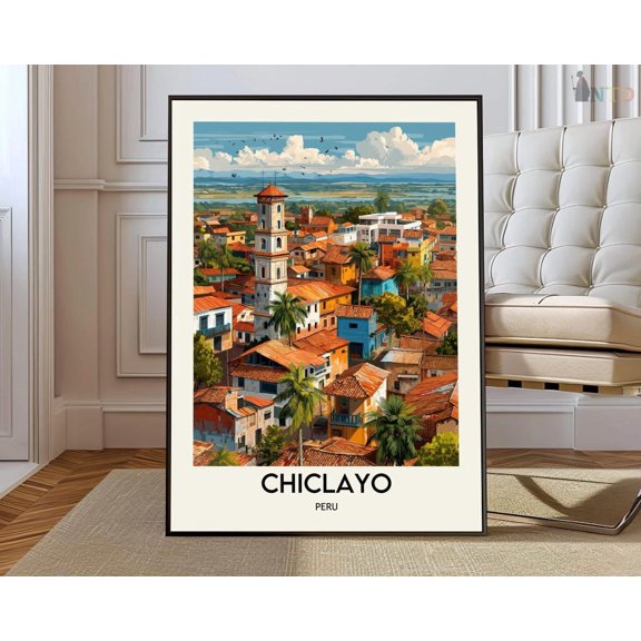 Chiclayo Peru Poster Unframed Paper Print