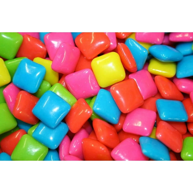 Chiclets Chewing Gum Gumball Machine Refills Bulk (Tropical Fruit