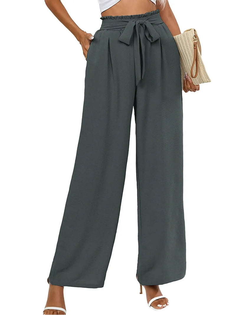 【HI FI FNK】Topy Banding Wide Trousers Wide Pleated Techno Stretch Pants