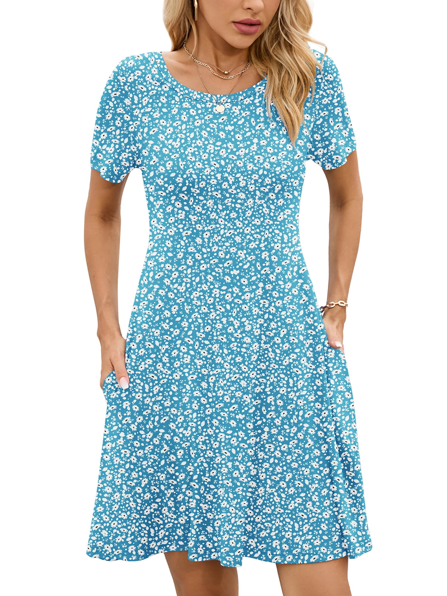 Chiclily Womens Summer Dresses Casual T Shirt Bahrain | Ubuy Chiclily Womens Summer Dresses Casual T Shirt Bahrain | Ubuy