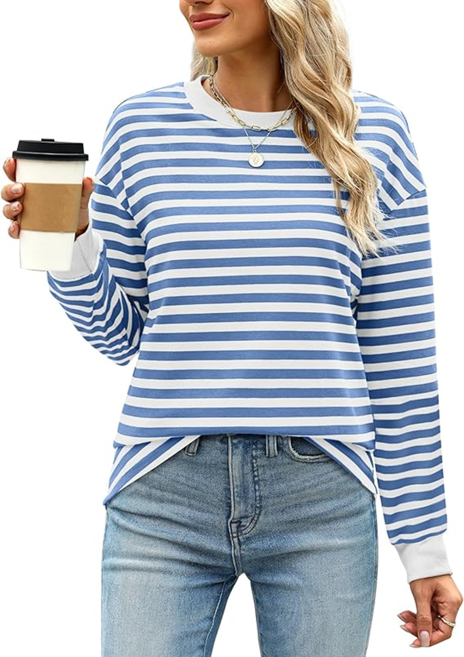 Summer Stripe Cap Sleeve Tunic
