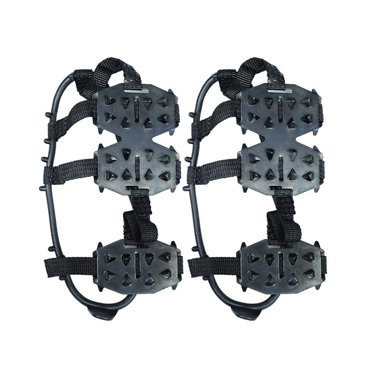 Autmor Ice Cleats, Ice Grips Traction Cleats Grippers Non-Slip Over ...