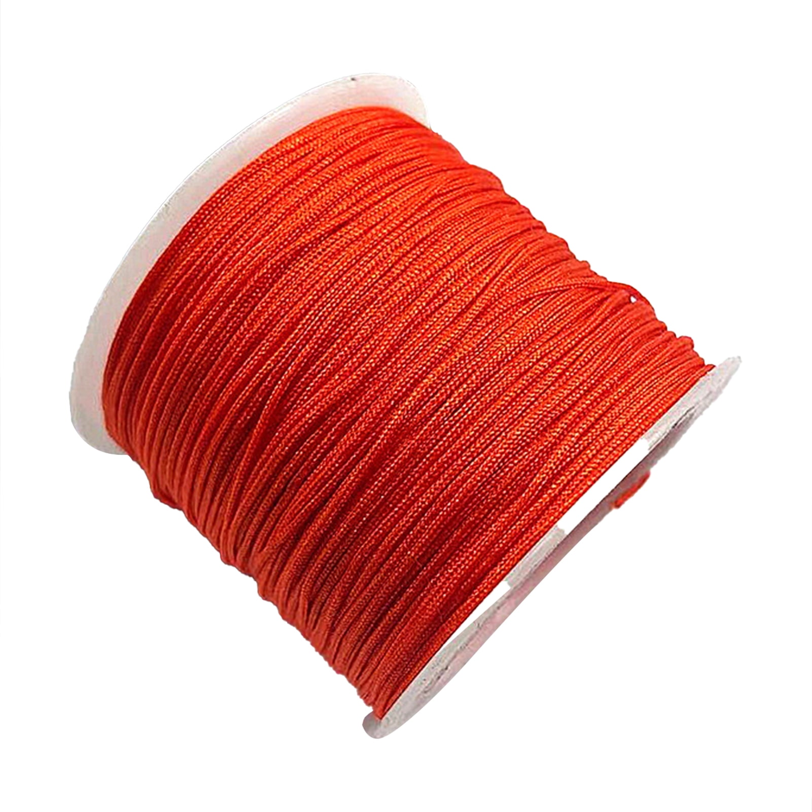 Chicmine 1 Roll Nylon Waxed Craft Cord Breathable Clear Texture Dream