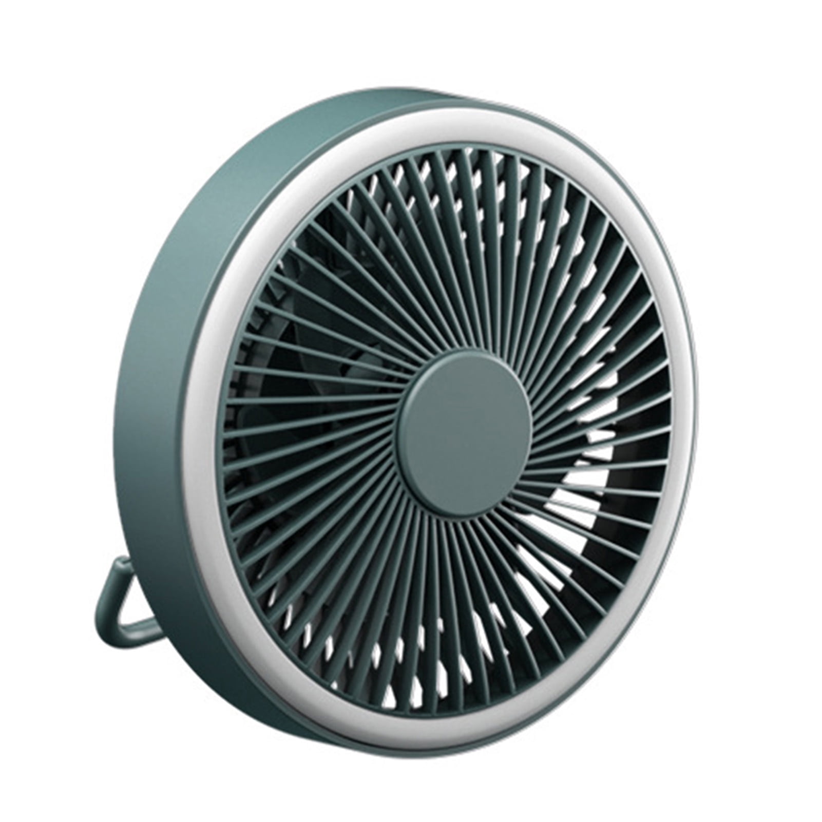 Chicmine 1 Set 2000mAh Mini Fan with LED Lights Three Speeds Remote ...