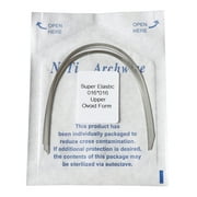 Chicmine 10Pcs Dental Orthodontic Niti Super Elastic Ovoid Form Rectangular Arch Wire