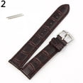 thumbnail image 1 of Chicmine 18/20/22mm Luxury Faux Leather Buckle Wrist Watch Band Replacement Strap, 1 of 9