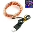 thumbnail image 1 of Chicmine 2/5/10m Waterproof Copper Wire 5V USB LED Fairy String Light Wedding Party Decor, 1 of 7