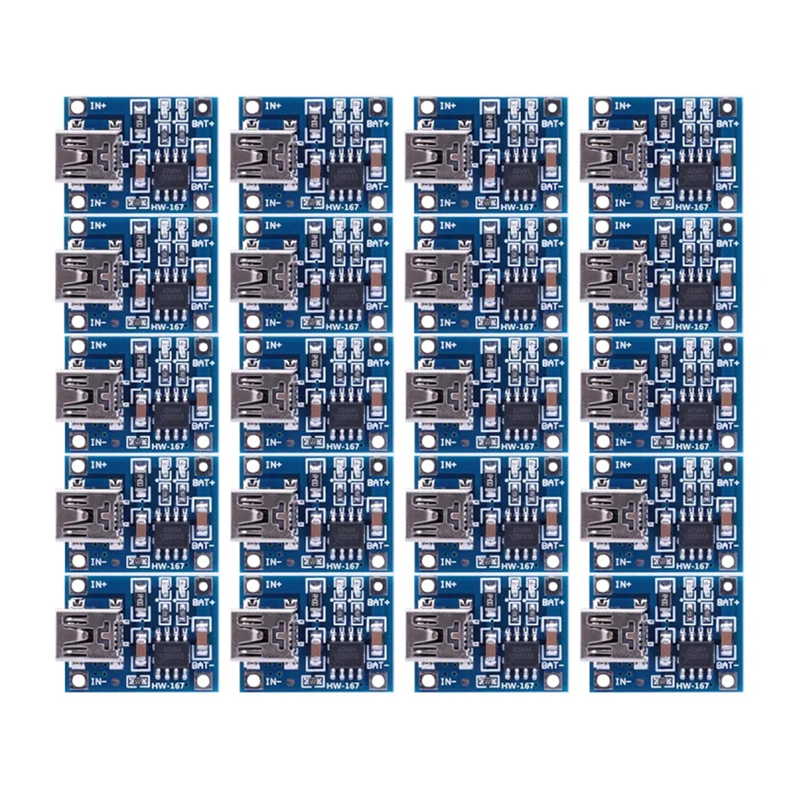 Small Charger Module Chicmine 20Pcs Battery Charger Module Type-C/Micro/Mini USB 5V 1A ...