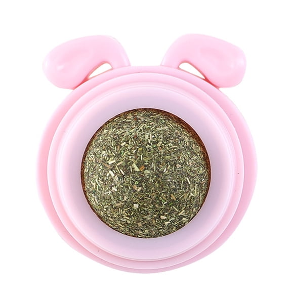 Chicmine Cat Chew Toy Bite-resistant Emotional Comfort Entertaining Catnip Ball Edible Cat Lick Treats Toy Puppy Supplies