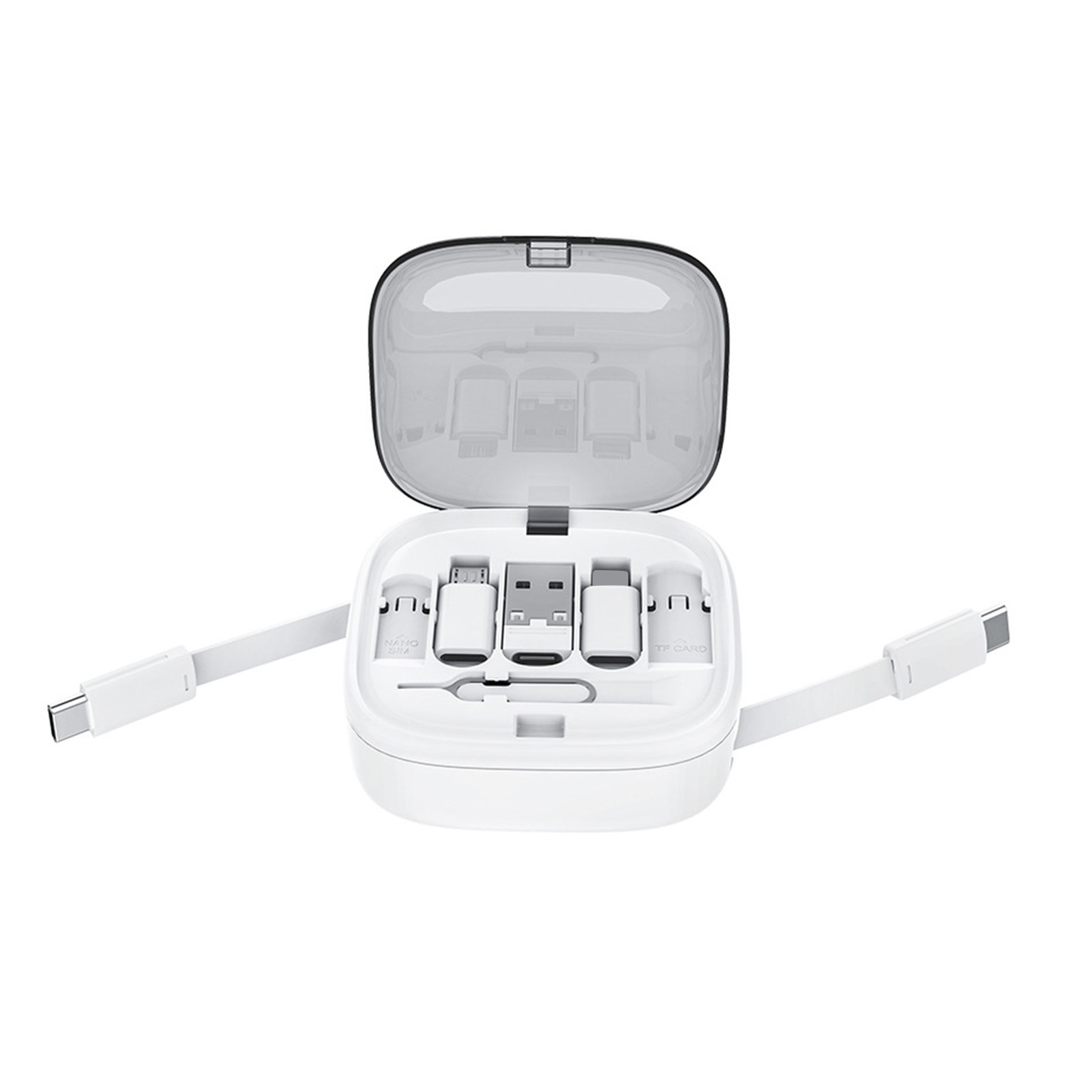 Chicmine Data Cable Adapter Box with USB 8-Pin for Android Convertor ...