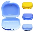 thumbnail image 1 of Chicmine False Tooth Retainer Denture Storage Case Box Tooth Container Tray Denture box, 1 of 6
