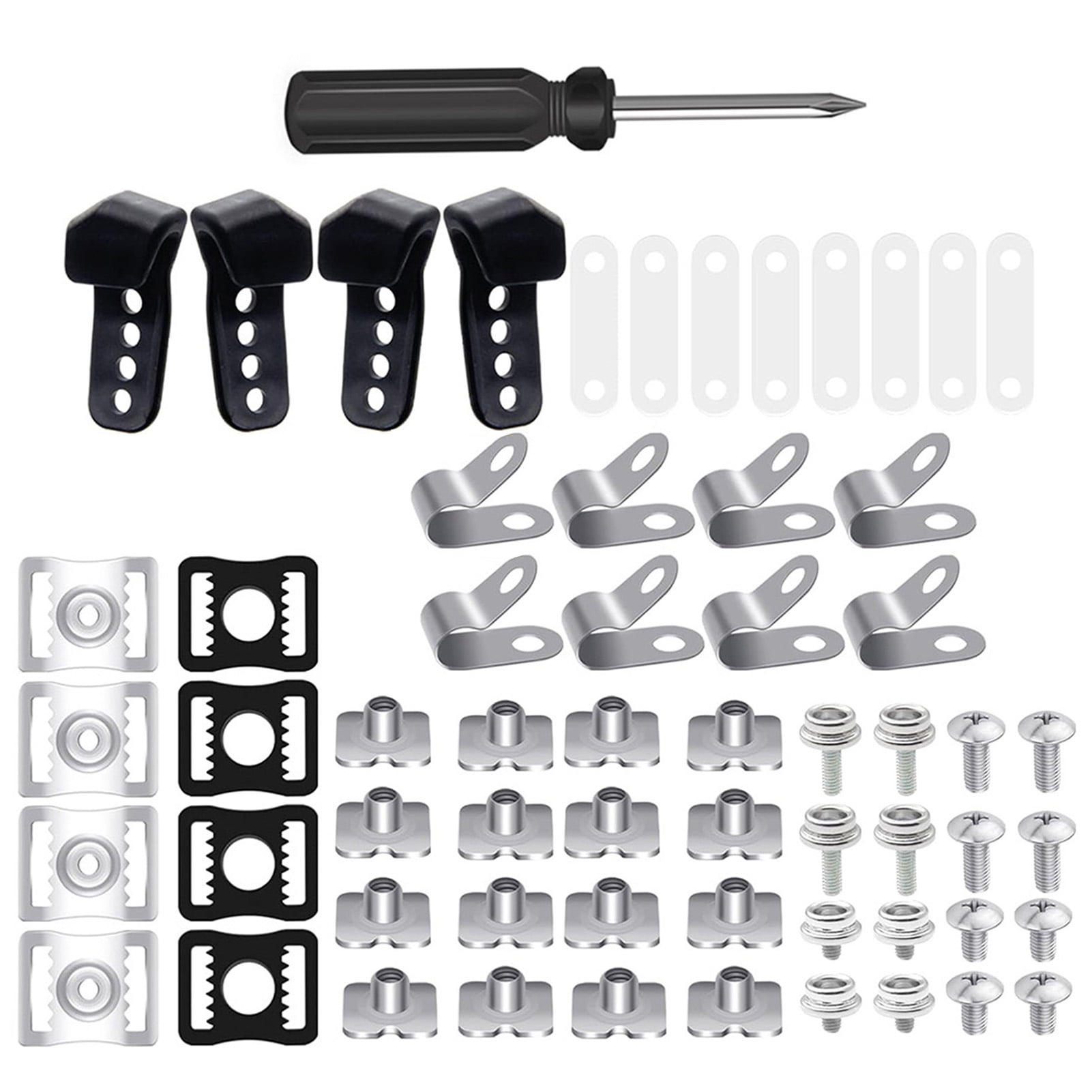 Chicmine Football Helmet Repair Kit Lightweight Portable J Clips Visor