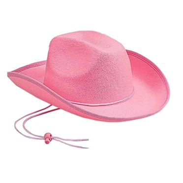 Chicmine Hemming Wide Brim Solid Color Adjustable Windproof Rope Bowler Hat Western Cowgirl Jazz Sun Hat Fashion Accessories
