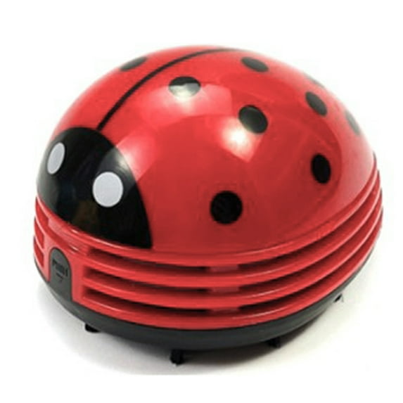 Chicmine Ladybug Vacuum Anti-Scratch Multifunctional Portable Desktop Coffee Table Vacuum Cleaner for Home