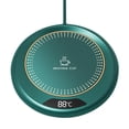 thumbnail image 1 of Chicmine Mug Warmer Electric Coffee Cup Heated Coaster with 3-Temp Settings Waterproof USB Plug-Play Water Cup Heating Pad, 1 of 11