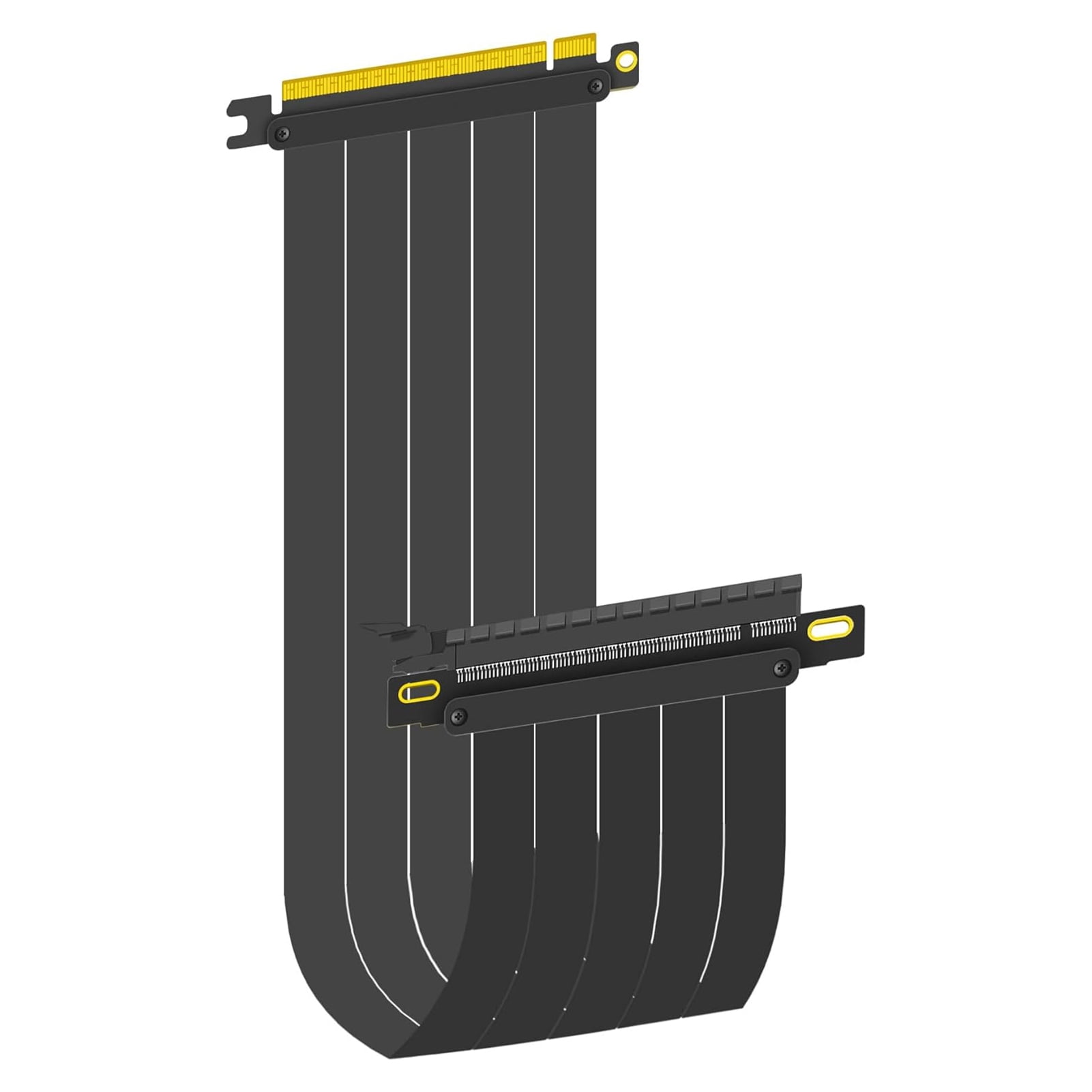 Chicmine PCIE 4.0 Graphic Card Extension Cable 90/180 Degree Shielded ...