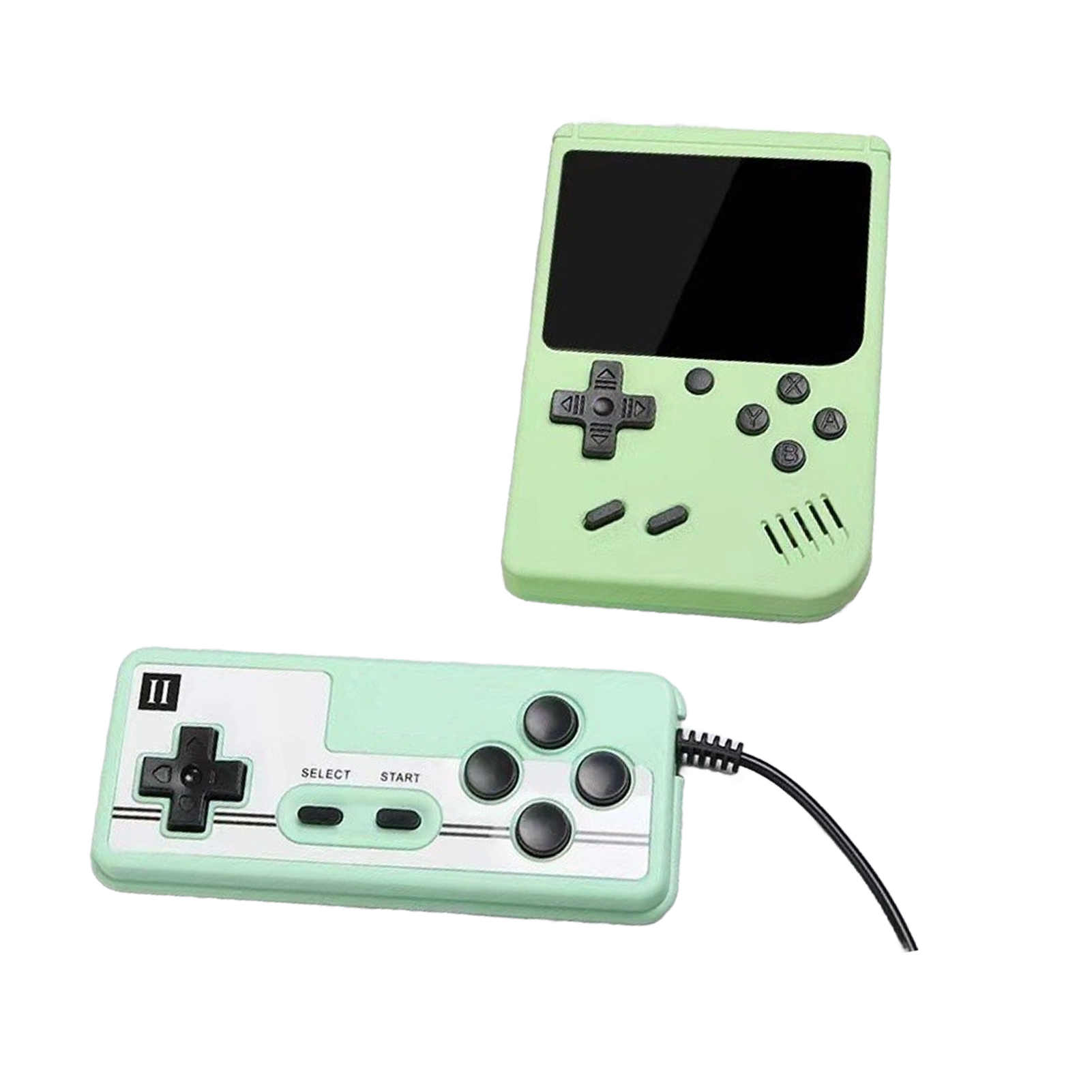 Chicmine Rechargeable Retro Game Console Set Compact Design Portable ...
