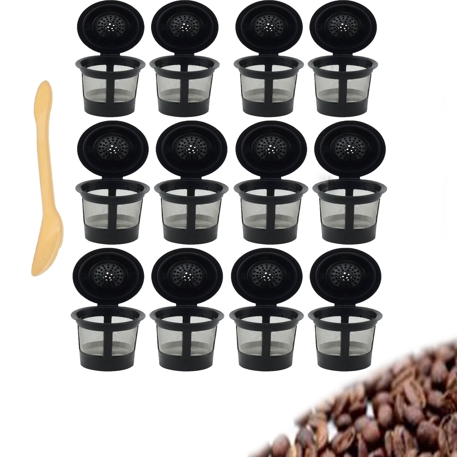 Chicmine Reusable Coffee Filter K Cups for Keurig Coffee Filter Pods