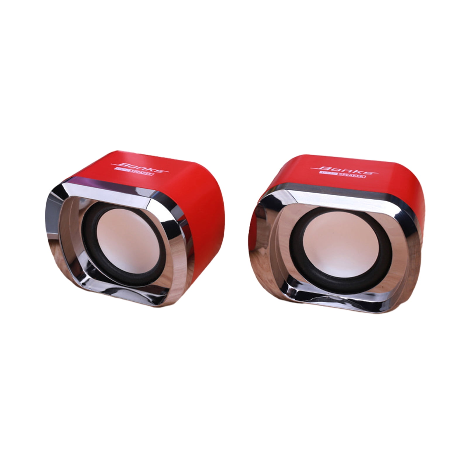 Chicmine Small USB Speaker Sound Box Virtual Surround Sound Computer Chicmine small usb speaker sound box virtual surround sound computer