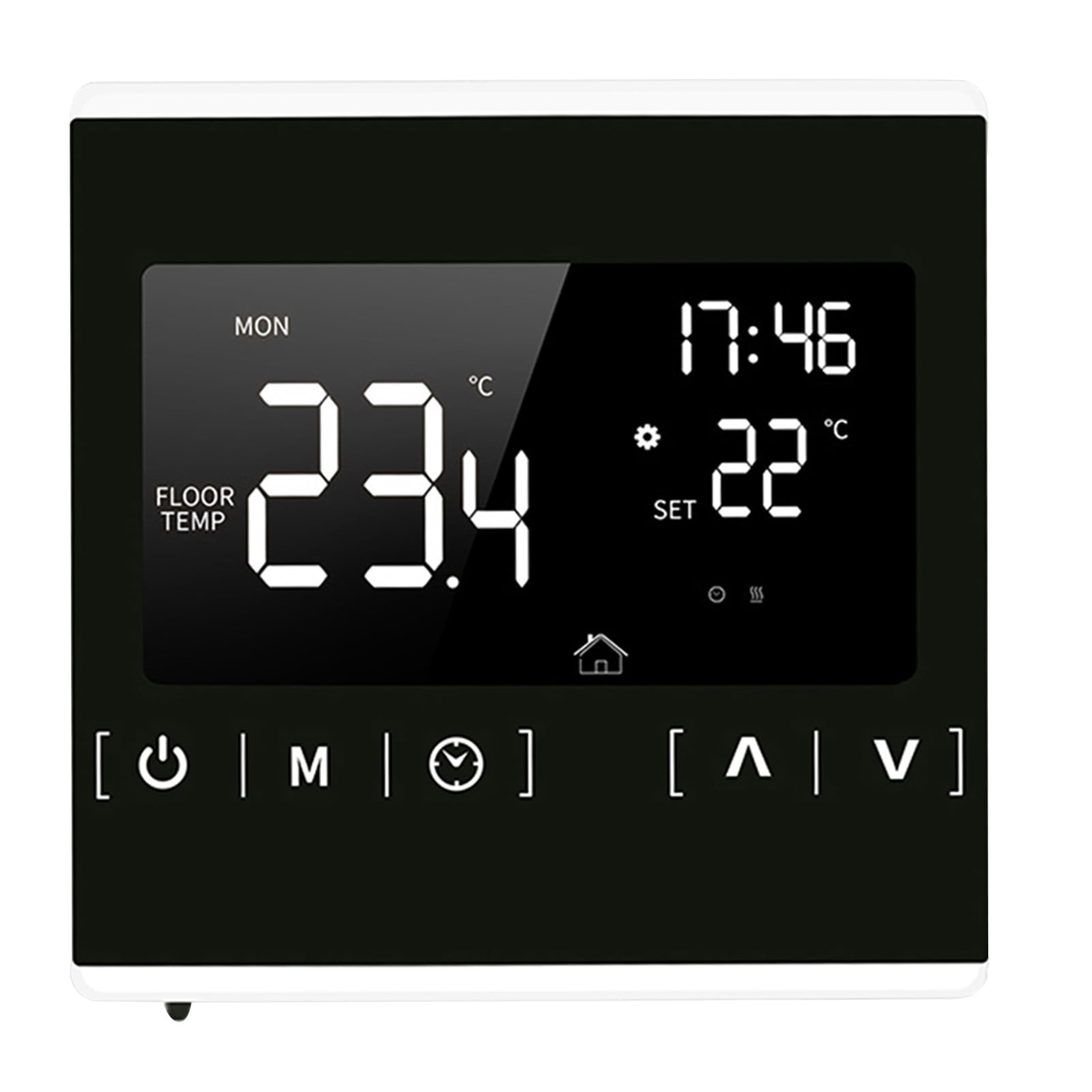 Chicmine Smart Thermostat Wide Voltage LCD Display Memory Antifreeze