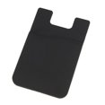 thumbnail image 1 of Chicmine Solid Color Silicone ID Credit Card Sleeve Earphones Storage Phone Back Case, 1 of 11