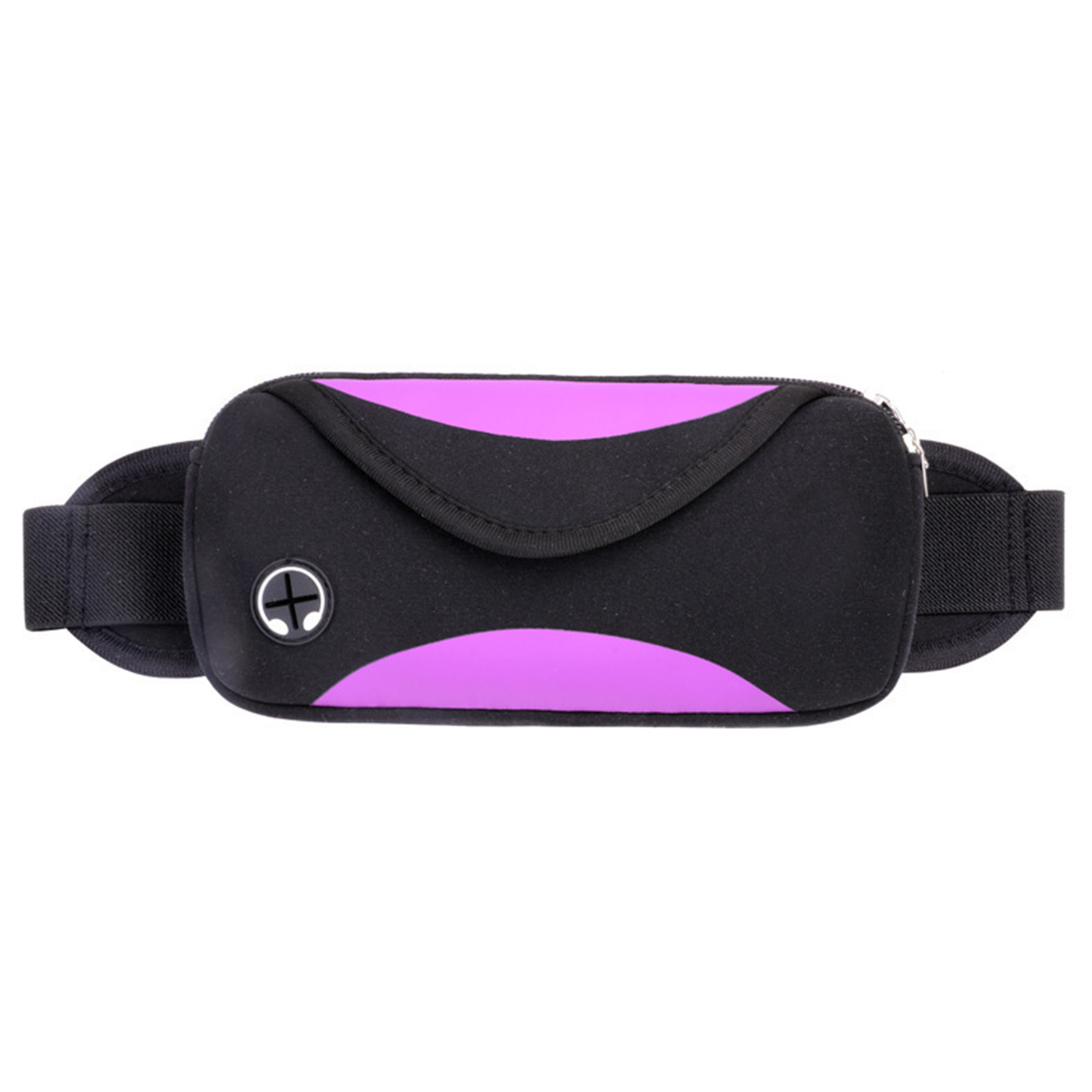 Chicmine Sports Waist Bag Diving Fabric Lightweight Shockproof Moisture