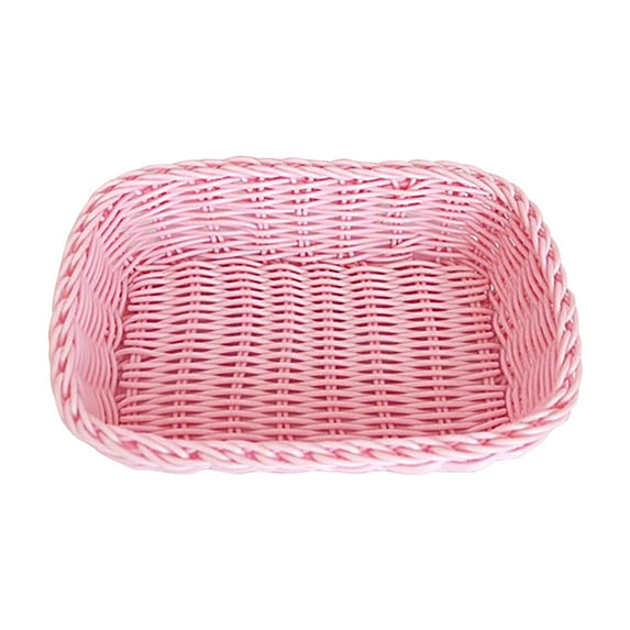 Chicmine Storage Basket Exquisite Shape Large Capacity PP Colorful Sundry Storage Organizer Box Photography Prop for Home