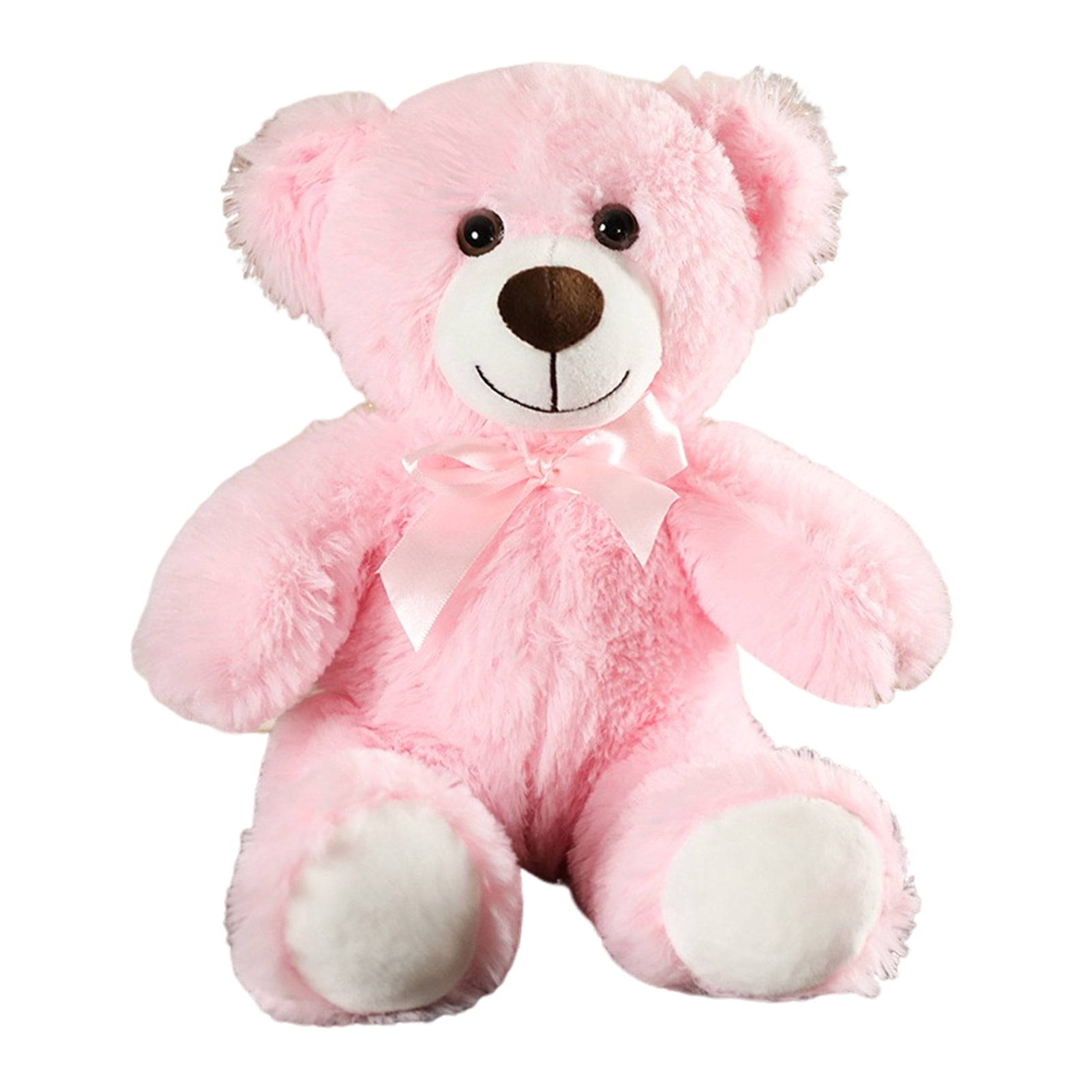 Chicmine Teddy Bear Plush Doll Huggable Stuffed Animal Toy PP Cotton Kids Christmas Gift for Birthday Party Valentine's Day