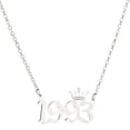 thumbnail image 1 of Chicmine Women Sweater Chain Year 1980-1999 Stainless Steel Meaningful Number Necklace Jewelry Gifts, 1 of 11