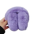 thumbnail image 1 of Chicmine Womens Plush Ear Muffs Winter Ear Warmers Solid Color Elastic Non-slip Cute Winter Earmuffs Soft Thickened Plush Headband Ear Warmer for Cold Weather, 1 of 5