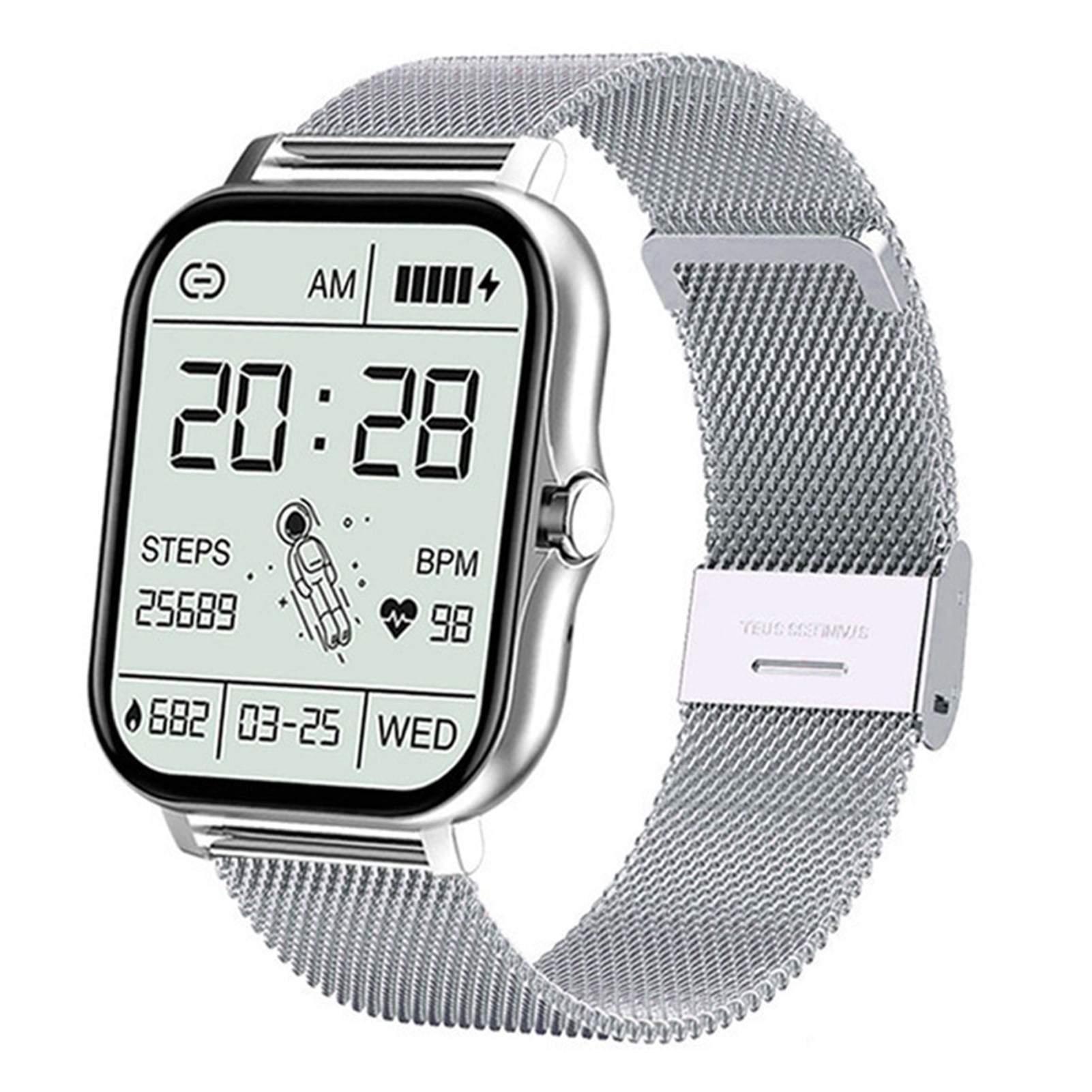 Chicmine Y13 Smart Watch Multifunctional Step Counting Full Touch Screen Casual BT Calling Sports Fitness Smart Wristwatch for iOS Walmart