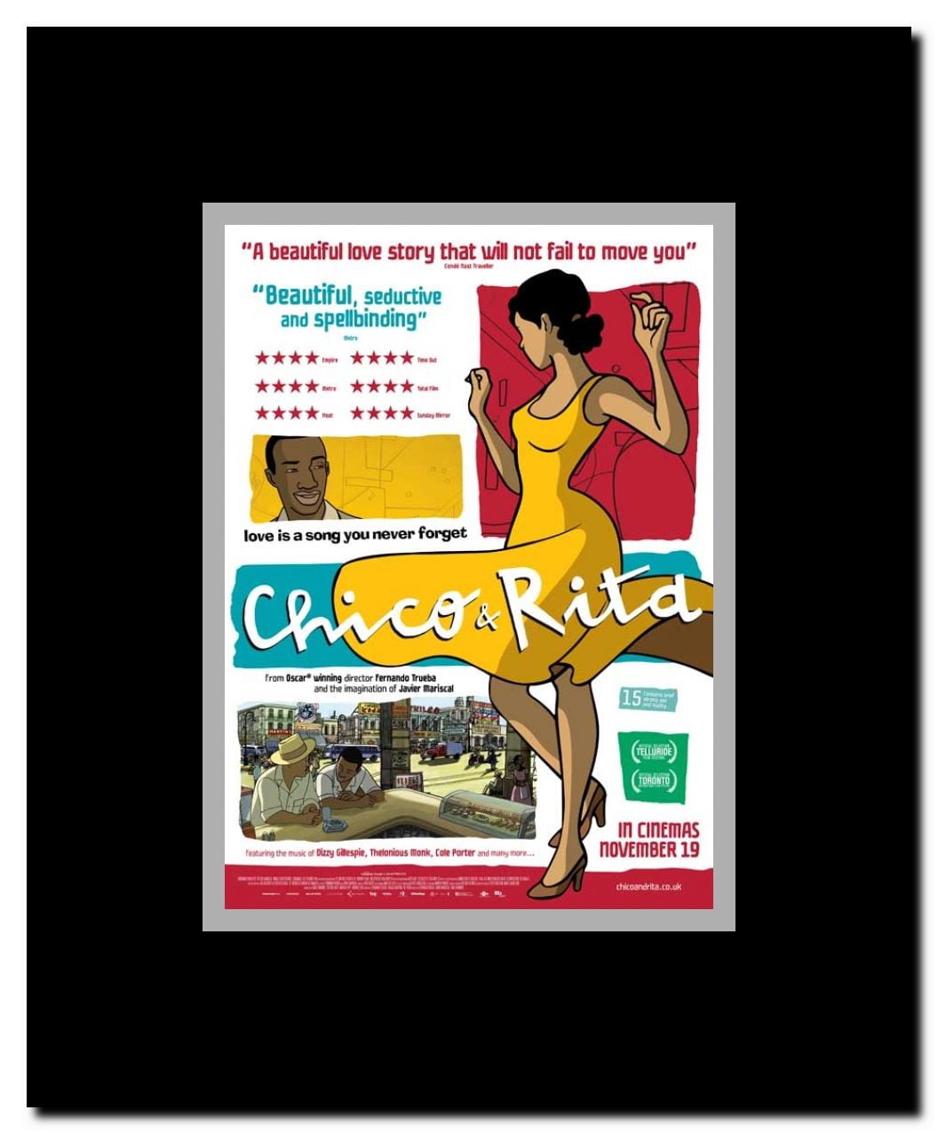Chico & Rita Framed Movie Poster