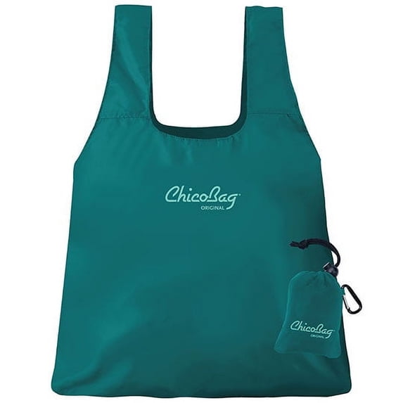 Chicobag 233232 Original Aqua Reusable Shopping Bag 17" x 15"