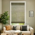thumbnail image 1 of Chicology 53"W x 36"H Light-Filtering Cordless Mesh Bamboo Shade, Mesh Grey, 1 of 7
