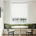thumbnail image 1 of Chicology Cordless Faux Wood Blinds 2 in Slats Blackout No Hole Design Valance, 66"W x 64"H Wh, 1 of 7