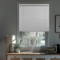 thumbnail image 1 of Chicology 37.25"W x 84"H White Blackout Cordless Vinyl Mini Window Blinds 1" Slats, 1 of 7